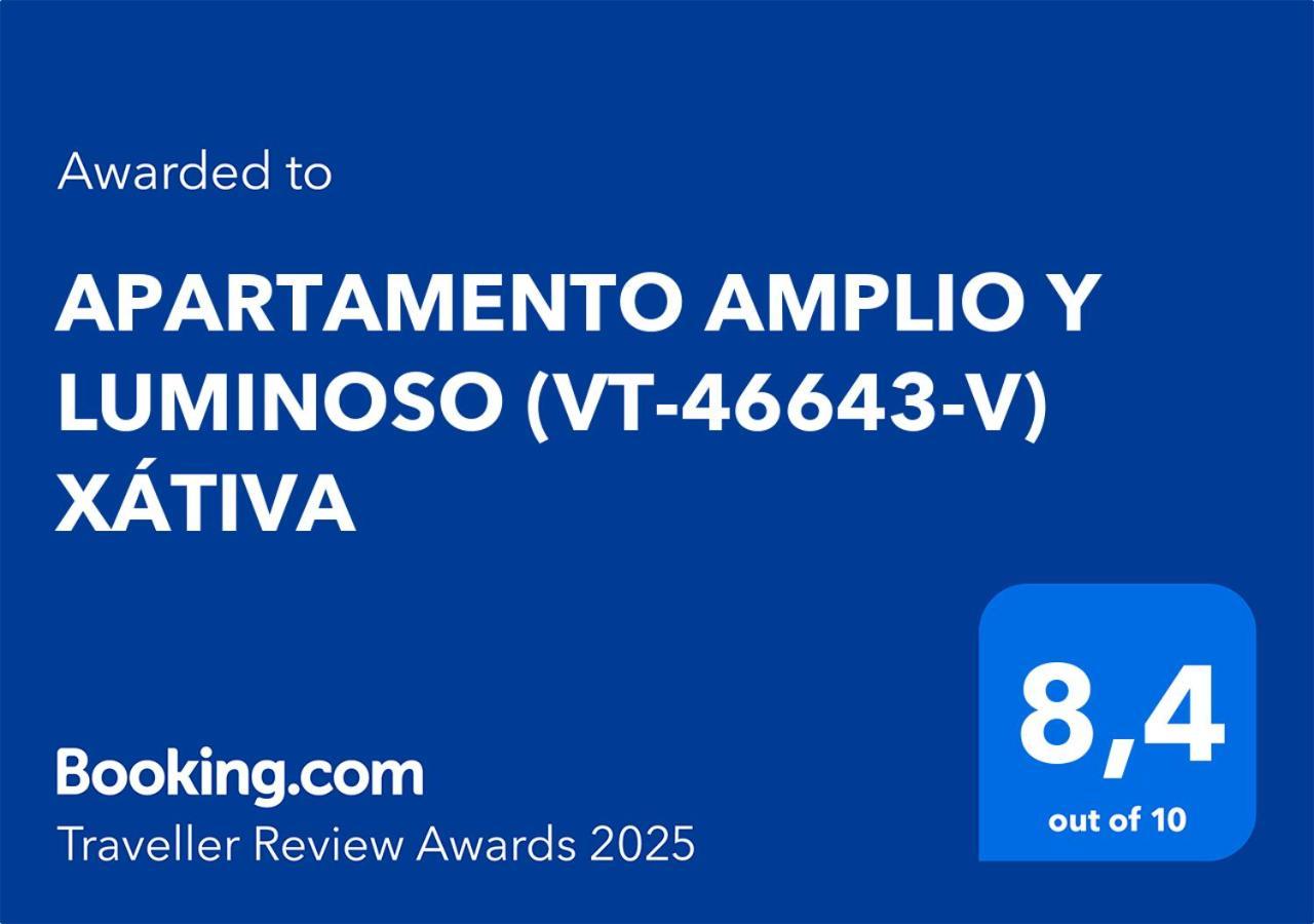 Apartamento Amplio Y Luminoso Xàtiva Kültér fotó